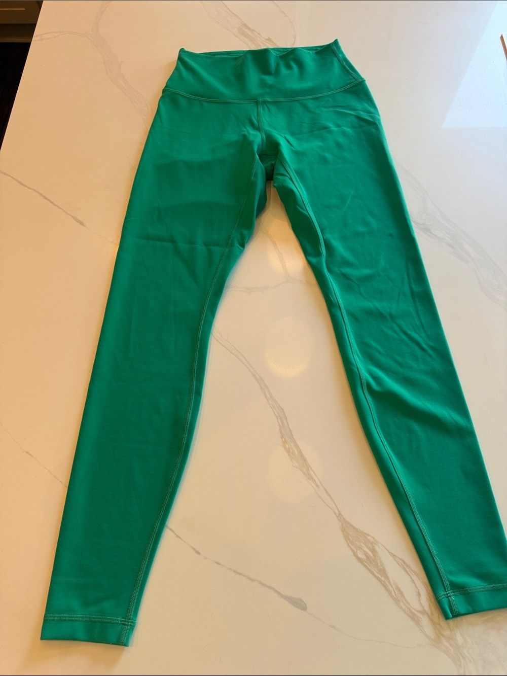 lululemon athletica Green High-Waist Leggings